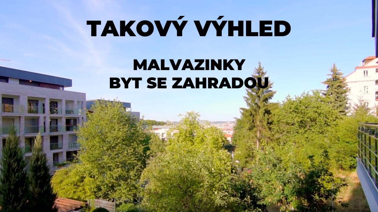 PRODÁNO - Malvazinky - Byt s terasou s výhledem na Prahu - 160 m2